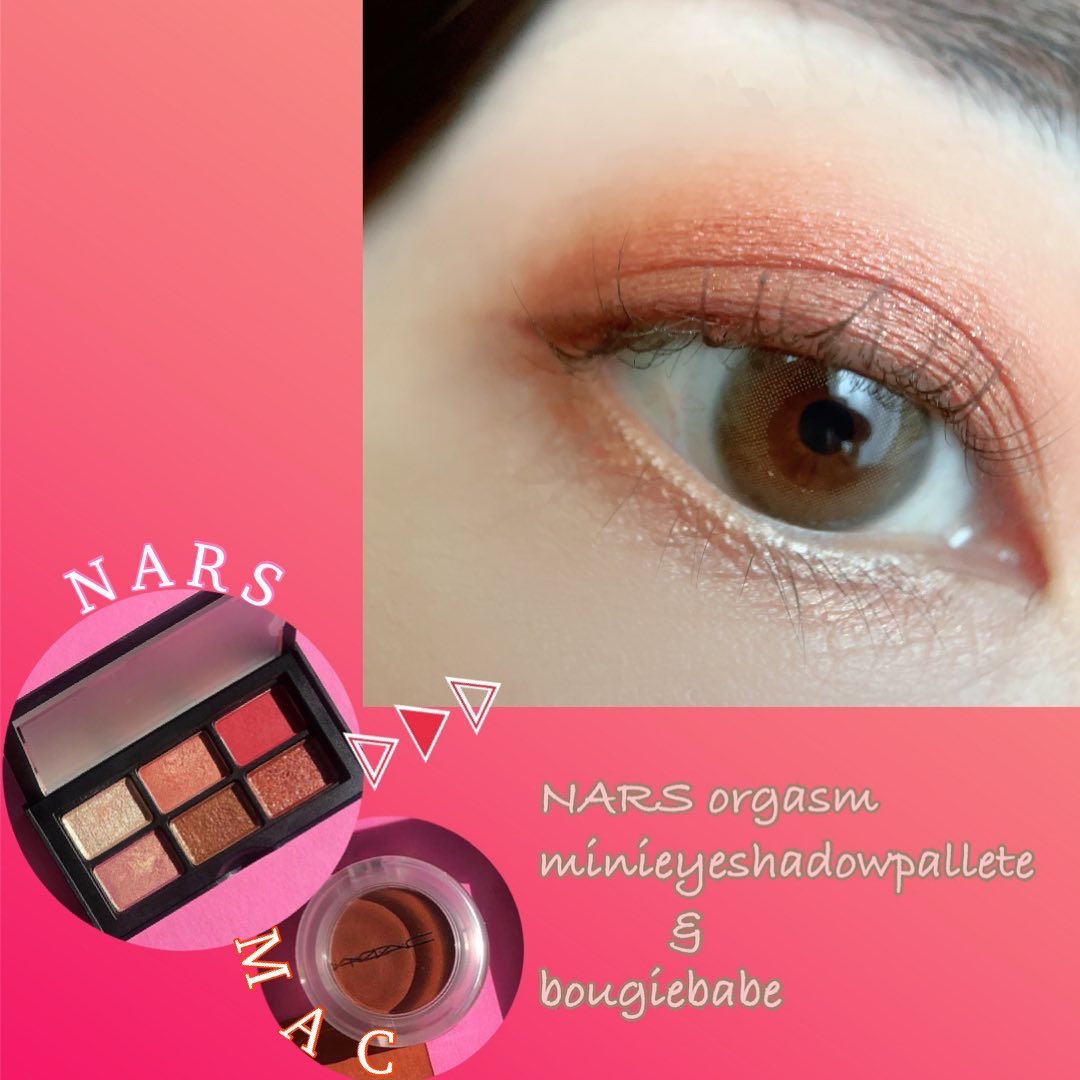 スモール アイシャドウ ブージー ベイブ(限定)/M・A・C/単色アイシャドウを使ったクチコミ（1枚目）