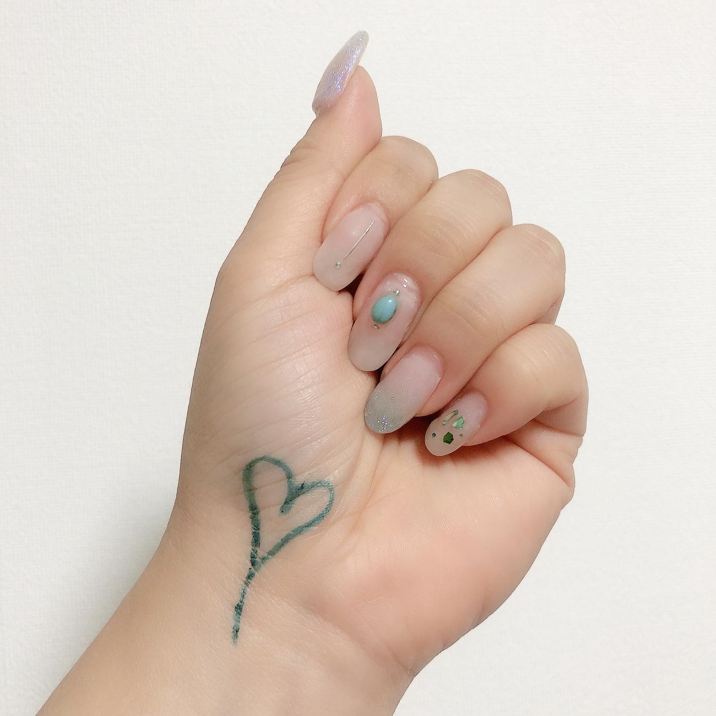 ロングステイ シャープジェルライナー 52 マーメイドグリーン/ヒロインメイク/ジェルアイライナーを使ったクチコミ（2枚目）