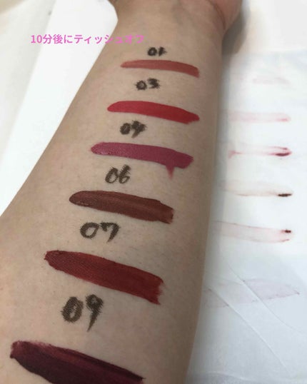 THE HEALTHY LIP ベルベットリキッドリップスティック/PHYSICIANS FORMULA/口紅を使ったクチコミ(3枚目)