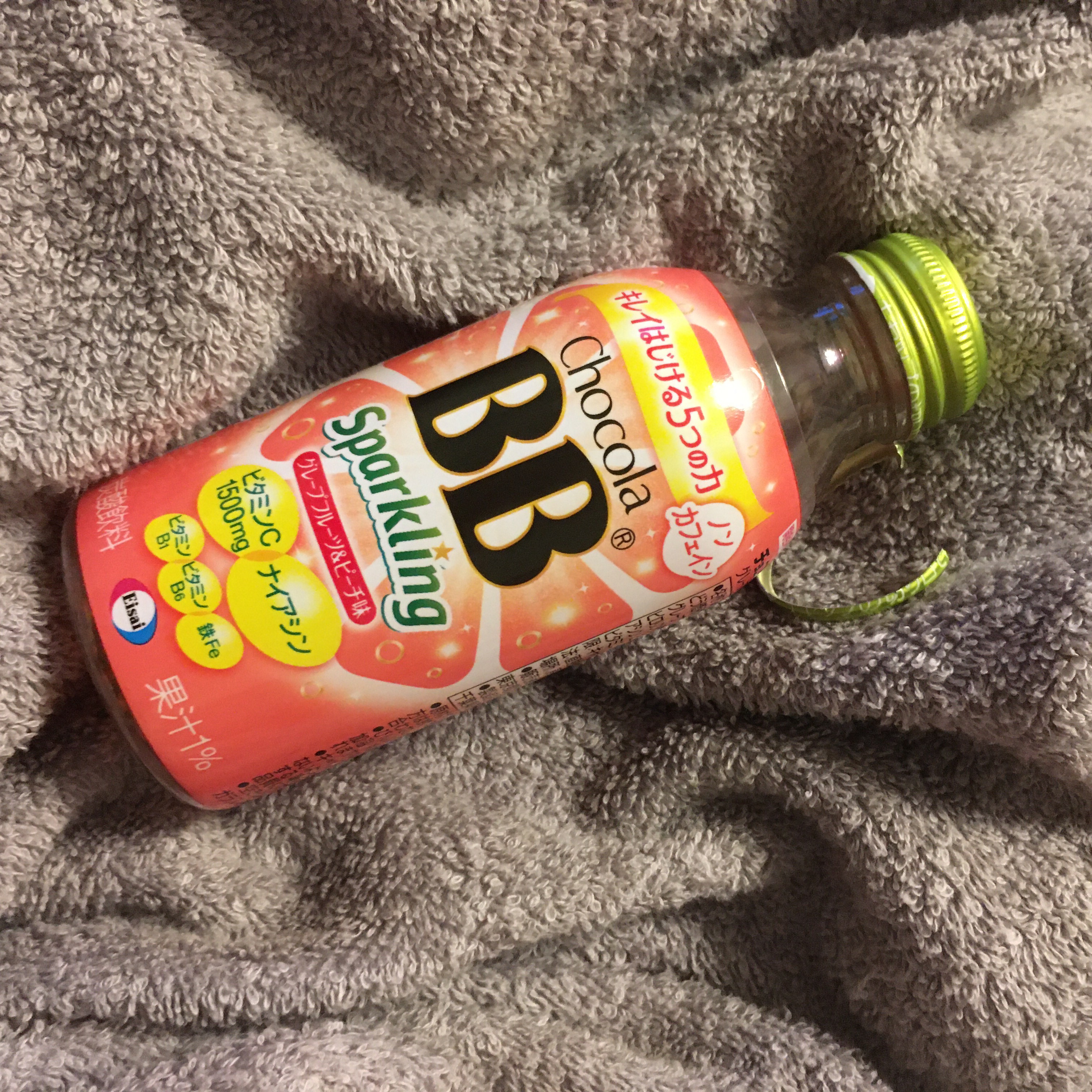 チョコラBBスパークリング/チョコラBB/美容ドリンクを使ったクチコミ（1枚目）