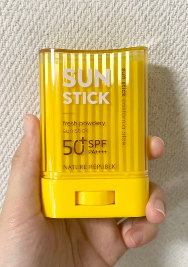 ネイチャーリパブリック パウダリーUVアロエスティック SPF50+/PA++++のクチコミ「ネイチャーリパブリック　パウダリーUVアロエスティックです


SPF50+  PA++++と.....」（2枚目）