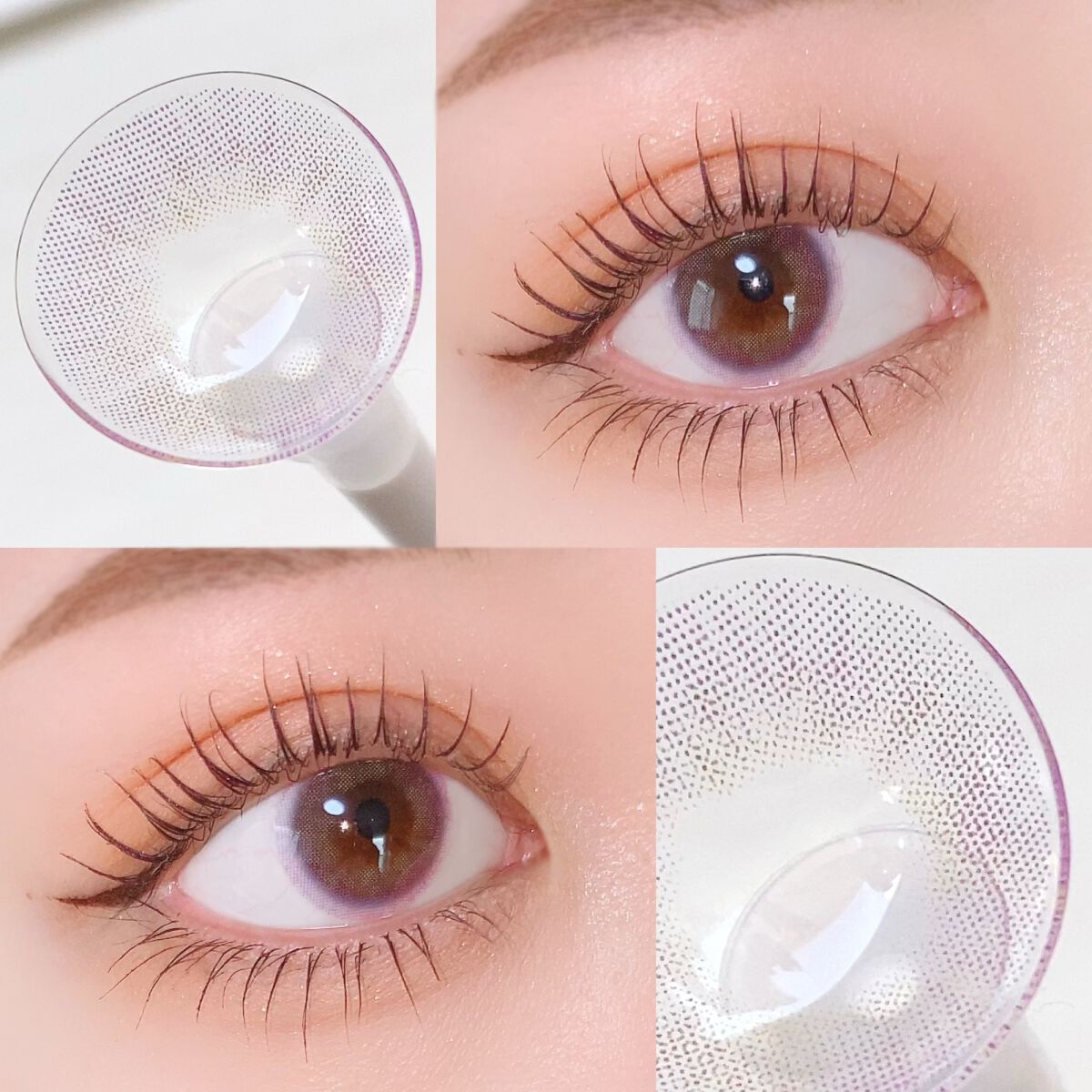 エイリンシリーズ エイリンバイオレット/LENSSIS/カラーコンタクトレンズを使ったクチコミ（2枚目）