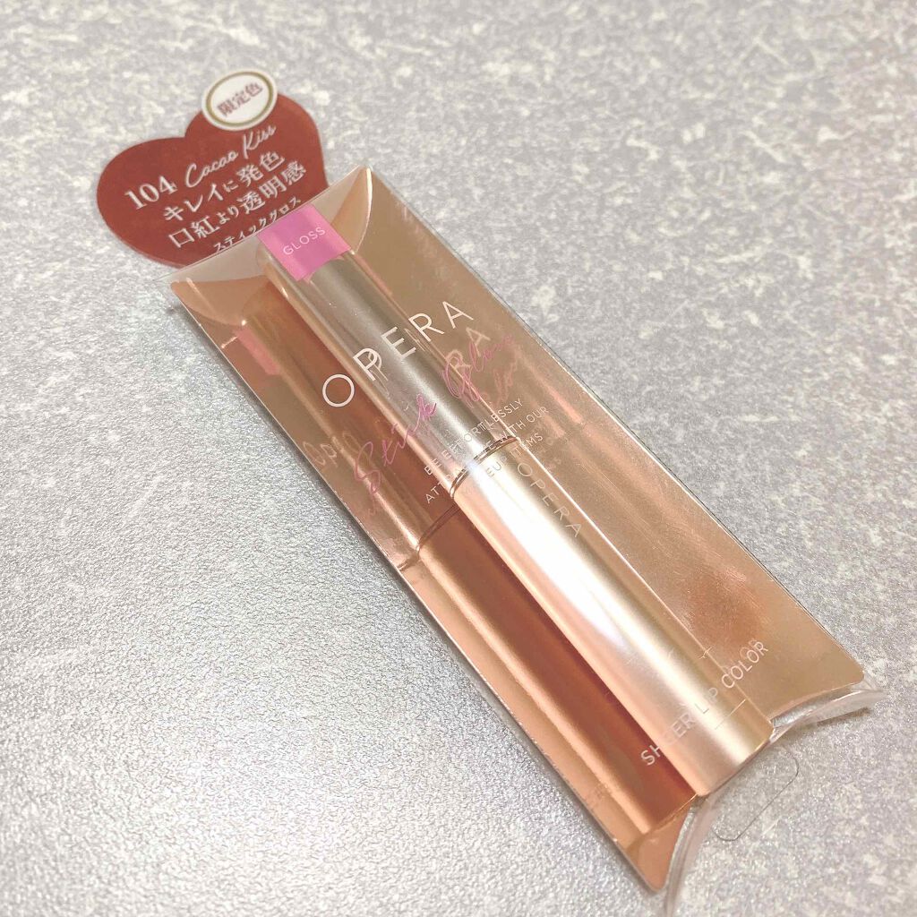 オペラ シアーリップカラー RN/OPERA/リップグロスを使ったクチコミ（2枚目）