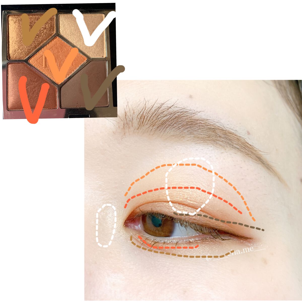 【旧】サンク クルール クチュール/Dior/アイシャドウパレットを使ったクチコミ(5枚目)