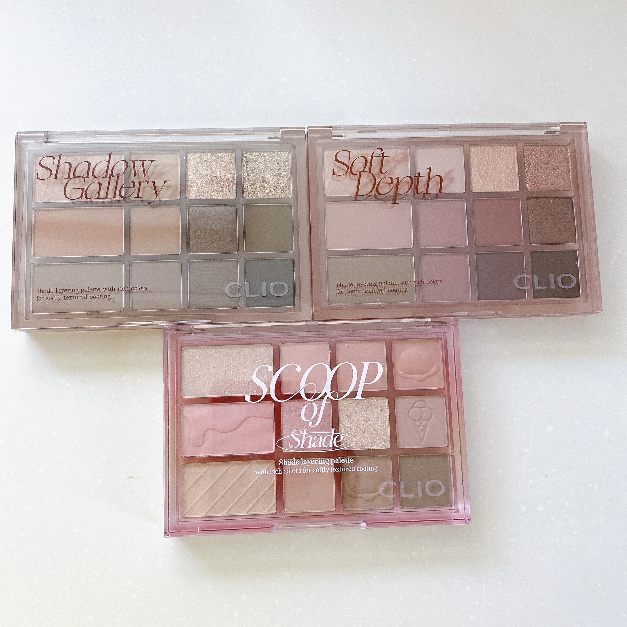 シェード アンド シャドウ パレット/CLIO/アイシャドウパレットを使ったクチコミ（2枚目）