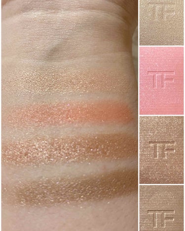 TOM FORD BEAUTY ソレイユ アイ カラー クォード  ソレイユ ブルロン コレクションのクチコミ「
#TOMFORD #トムフォード
シェイドアンドイルミネイト フェースアンドアイパレット
イ.....」（2枚目）