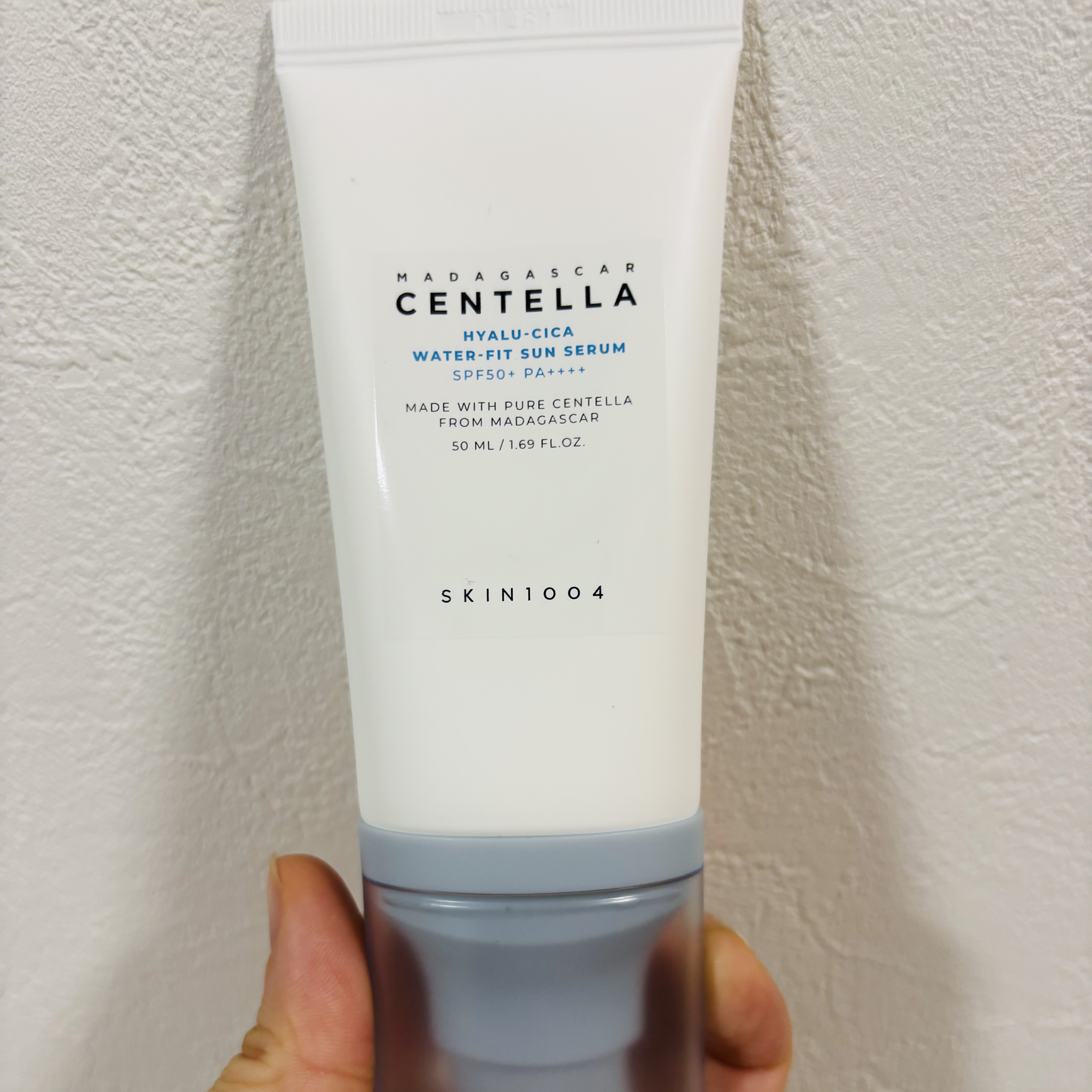 ヒアルーシカ ウォーターフィット サンセラム/SKIN1004/日焼け止めローションを使ったクチコミ（1枚目）