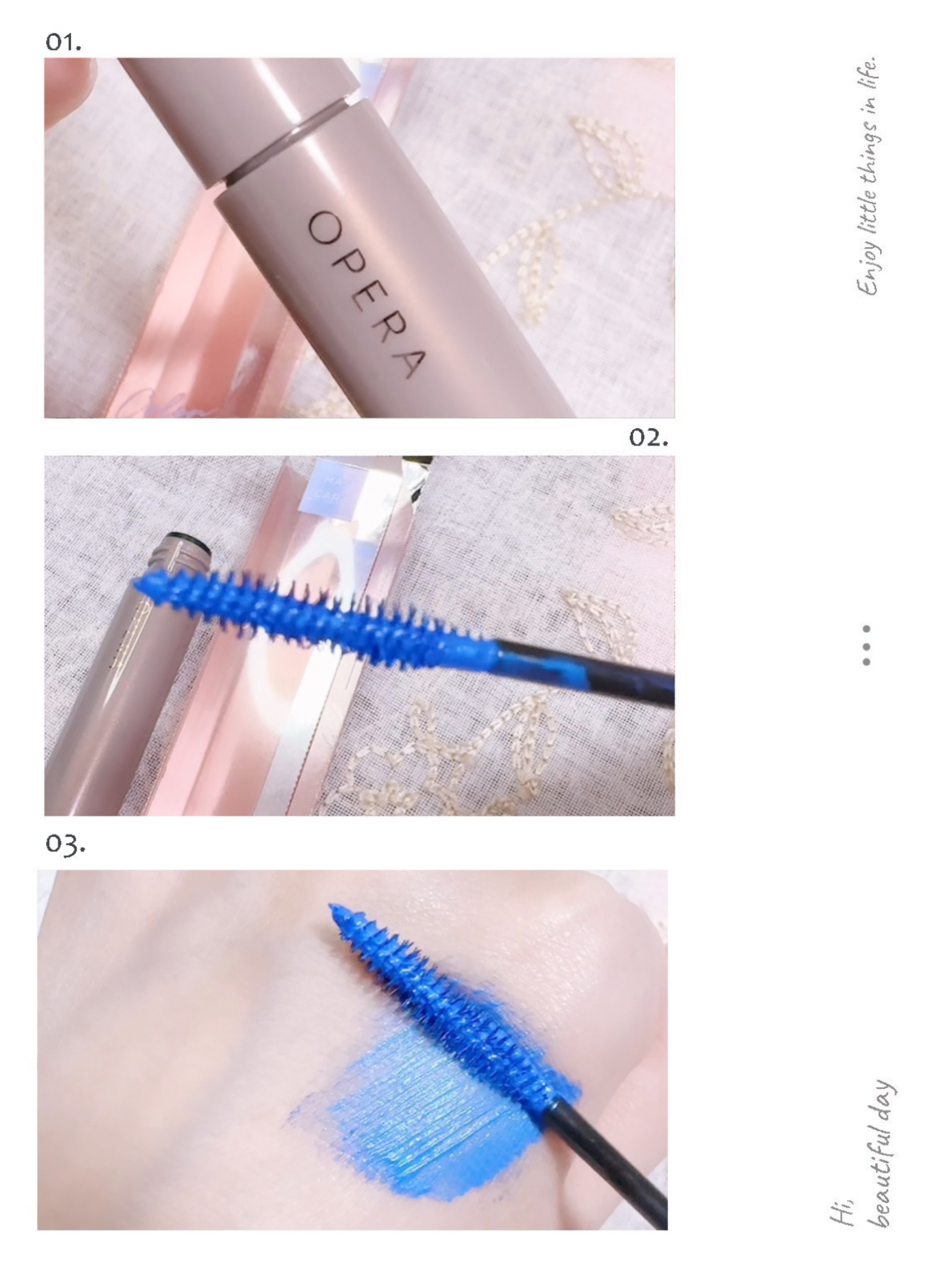 オペラ カラーリングマスカラ/OPERA/マスカラを使ったクチコミ（2枚目）