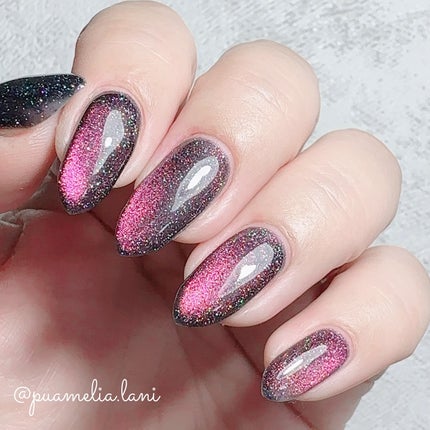 マグネティフラッシュジェル/emena/ジェルネイルを使ったクチコミ(6枚目)