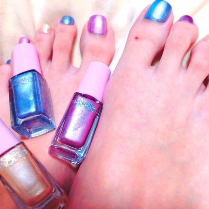 ネイルホリック リミテッドカラー Twingle Unicorn/ネイルホリック/マニキュアを使ったクチコミ(1枚目)