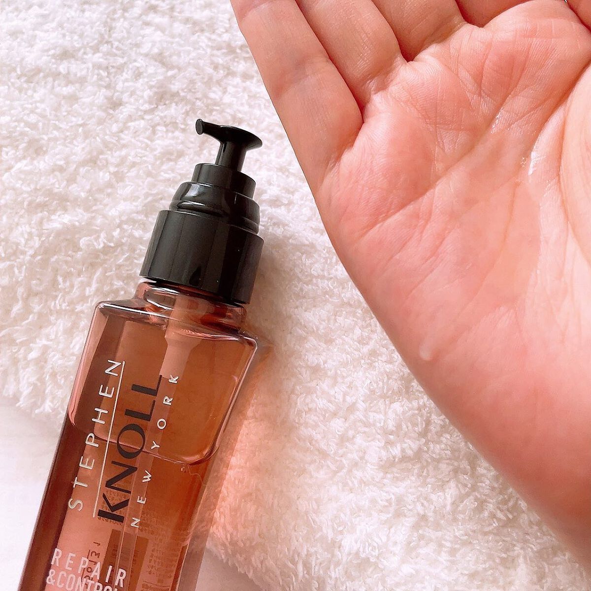 リペアコントロール ヘアオイル W/スティーブンノル ニューヨーク/ヘアオイルを使ったクチコミ(3枚目)