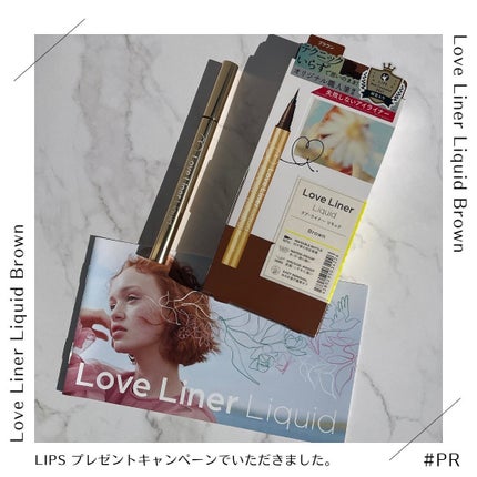 リキッドアイライナーR4/ラブ・ライナー/リキッドアイライナーを使ったクチコミ(1枚目)