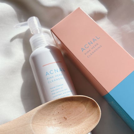 ピンクハーブクレンジング/ACNAL/オイルクレンジングを使ったクチコミ(3枚目)