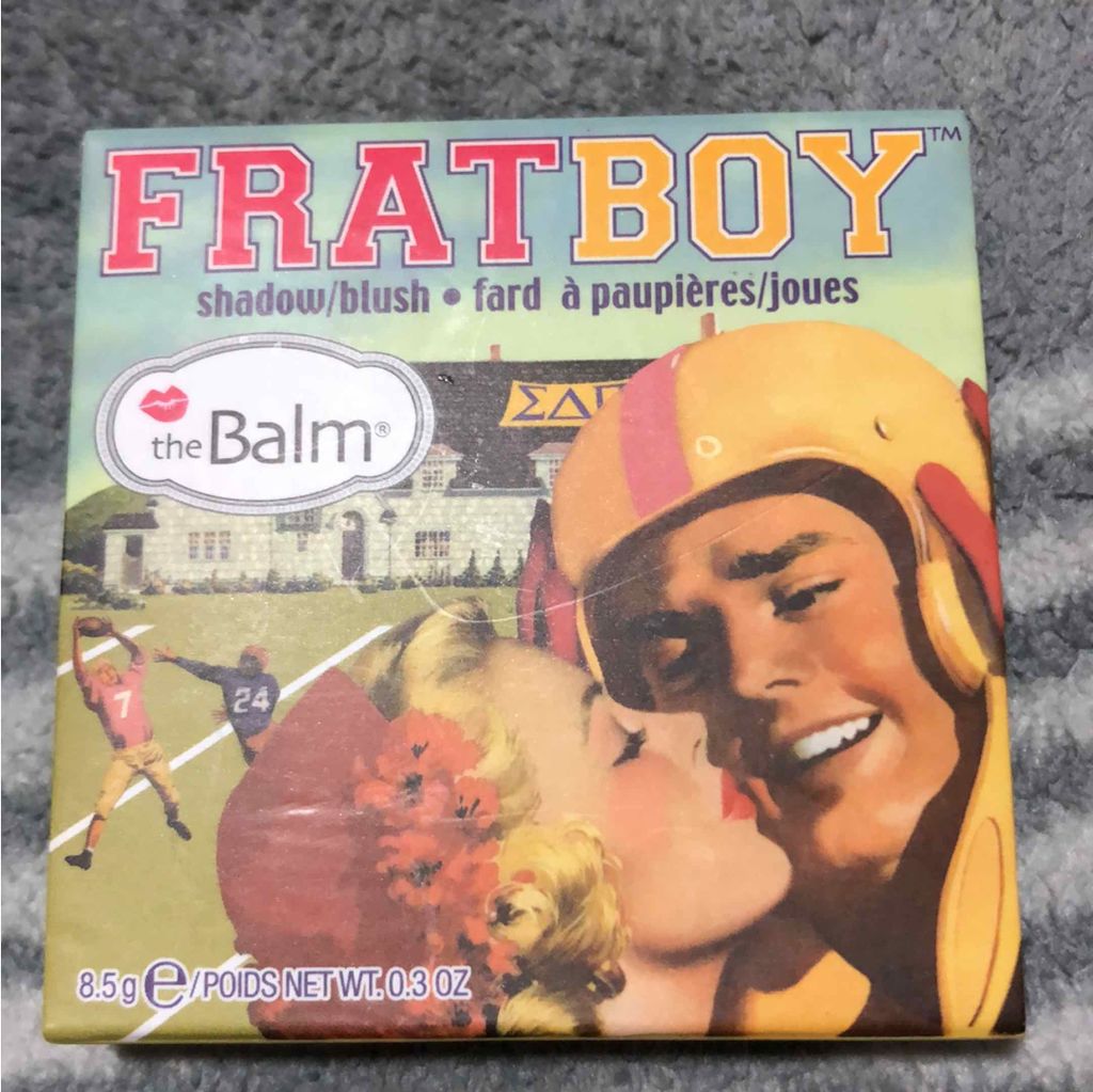 the Balm フラットボーイのクチコミ「またまた、チーク購入品です🥰

ザ・バームのフラットボーイです💕

自然にポワッとした発色と艶.....」（1枚目）