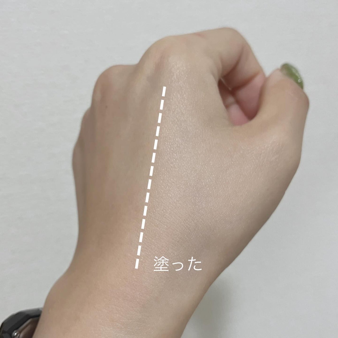 ダルバ ウォータフル トーンアップ サンクリーム(パープル)/ダルバ/日焼け止めクリームを使ったクチコミ(3枚目)