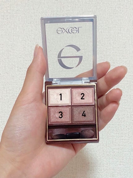 スキニーリッチシャドウ/excel/アイシャドウパレットを使ったクチコミ(2枚目)