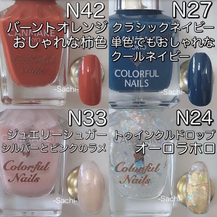 カラフルネイルズ/キャンメイク/マニキュアを使ったクチコミ(5枚目)