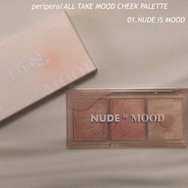 PERIPERA:ALL TAKE MOOD CHEEK PALETTE
01.NUDE IS MOOD
------------------------------------------------