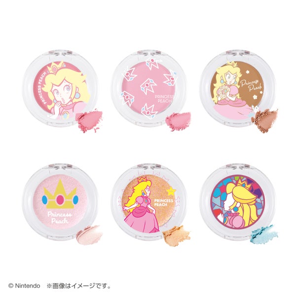 スーパーマリオシリーズの「ピーチ姫」をモチーフにした大人向け本格コスメアイテムが登場♡の画像