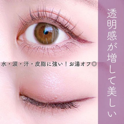 スキルレスライナー/LUMIURGLAS/リキッドアイライナーを使ったクチコミ(3枚目)