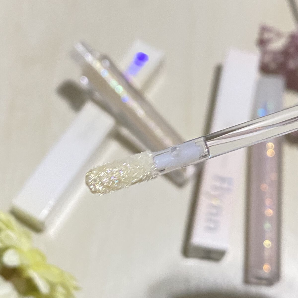 ライトキャッチャーリキッドグリッター/Flynn/グリッターを使ったクチコミ（2枚目）