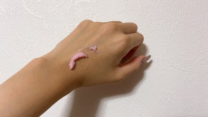 Q+Me スウィート ボム タラソ スクラブ/AGARISM/バスト・ヒップケアを使ったクチコミ(1枚目)