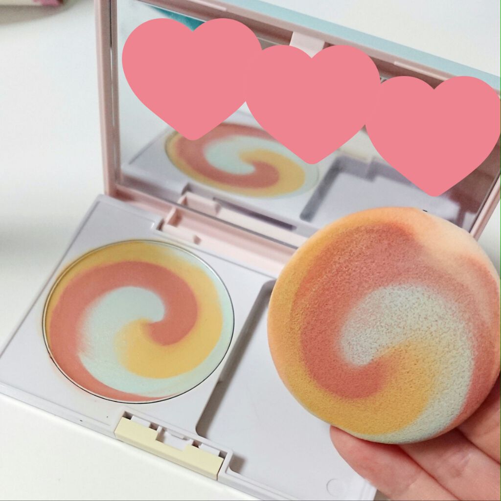 カラーブレンドグローファンデーション/ディエム クルール/クリーム・エマルジョンファンデーションを使ったクチコミ(2枚目)