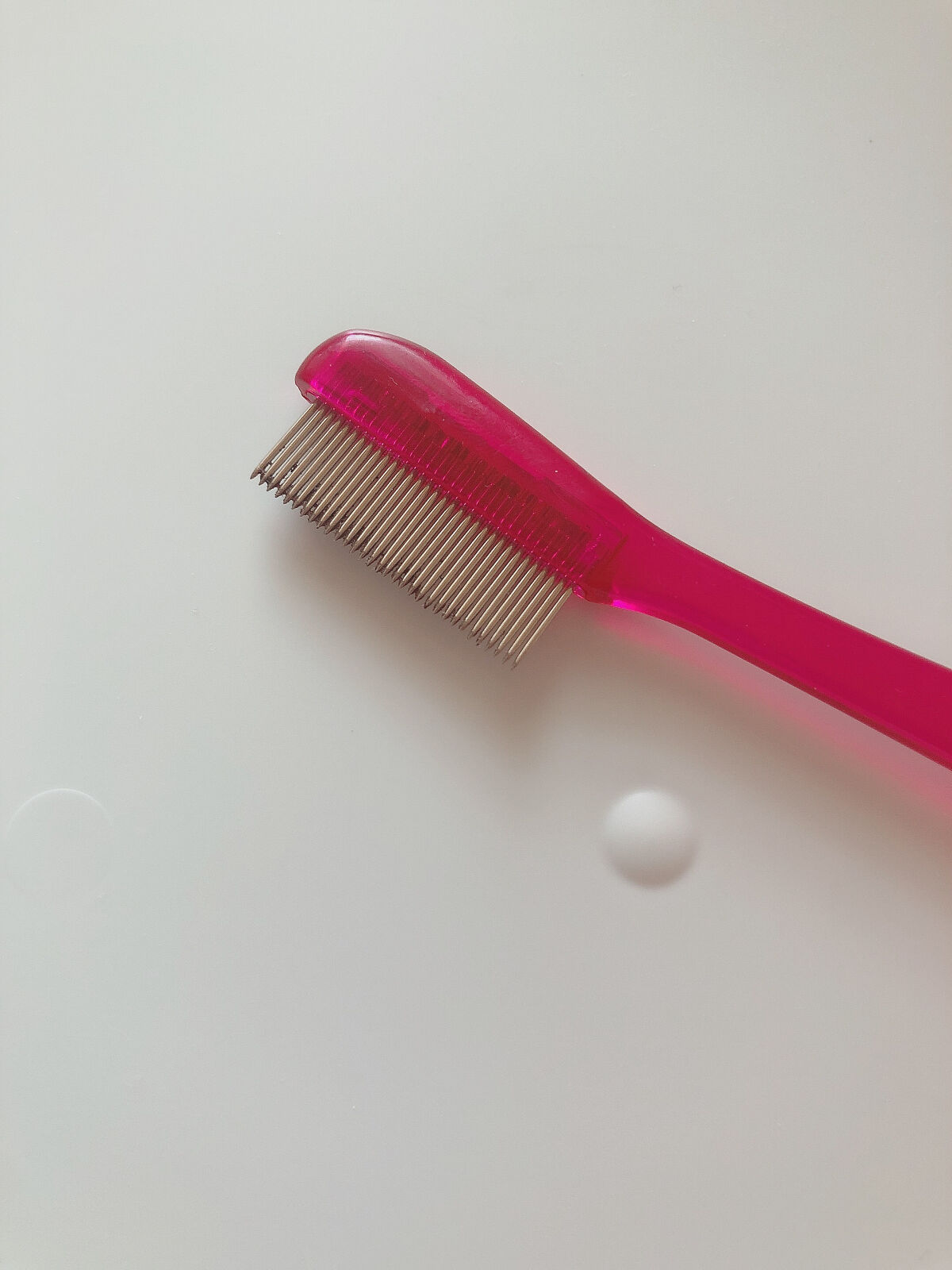 マスカラコーム メタルN（ナチュラル）/チャスティ/その他化粧小物を使ったクチコミ（2枚目）