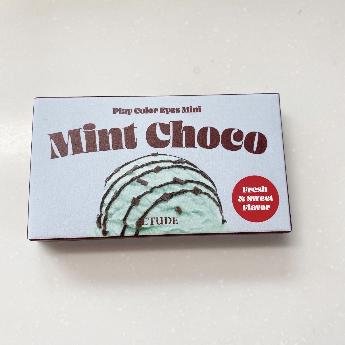 プレイカラーアイズミニ　チョコミント/ETUDE/アイシャドウパレットを使ったクチコミ（1枚目）