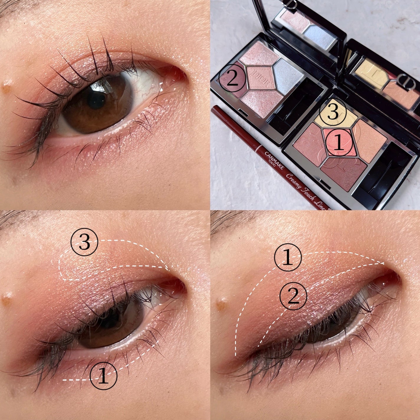 クリーミータッチライナー/キャンメイク/ジェルアイライナーを使ったクチコミ(5枚目)