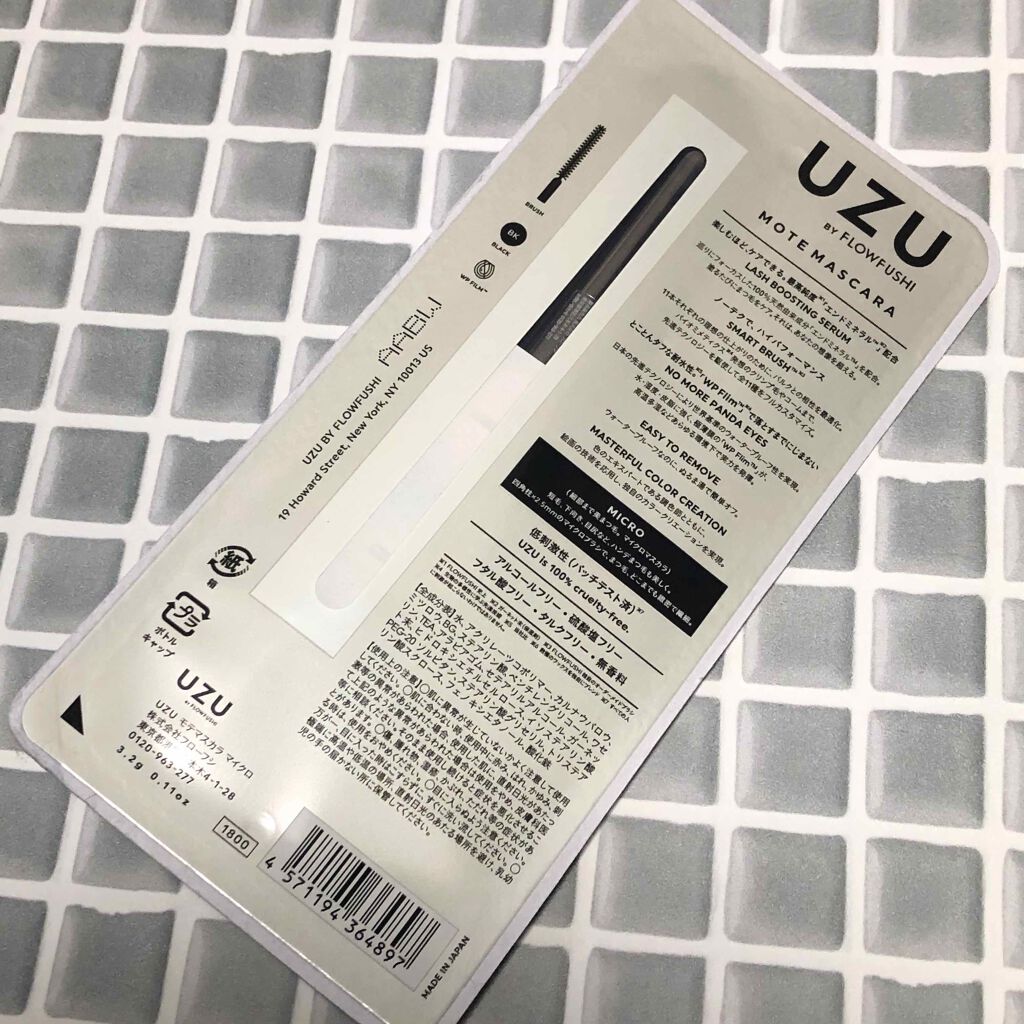MOTE MASCARA™ (モテマスカラ)/UZU BY FLOWFUSHI/マスカラを使ったクチコミ（3枚目）