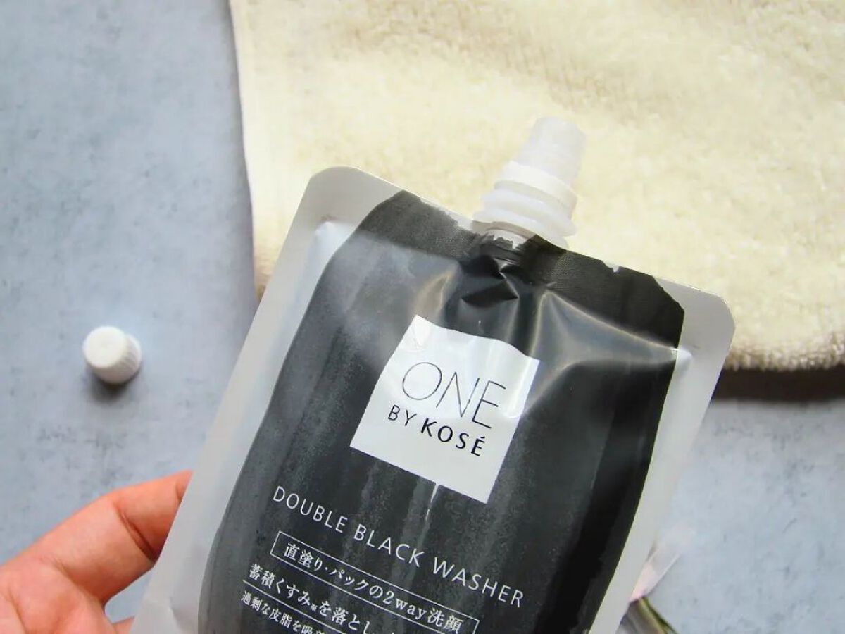ダブル ブラック ウォッシャー｜ONE BY KOSEの辛口レビュー - 直塗り