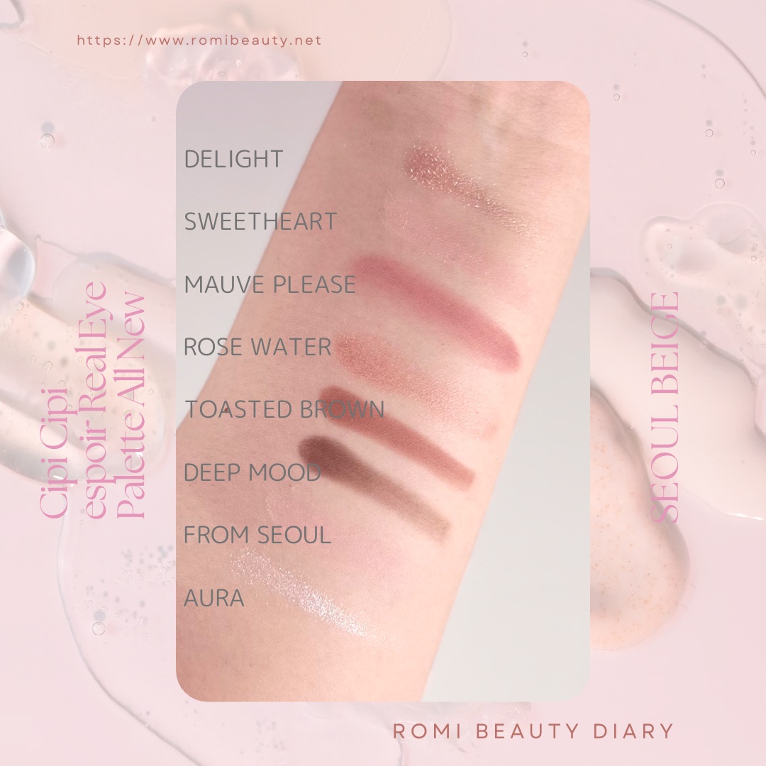 CipiCipi×espoir リアルアイパレット オールニュー/CipiCipi/アイシャドウパレットを使ったクチコミ（3枚目）