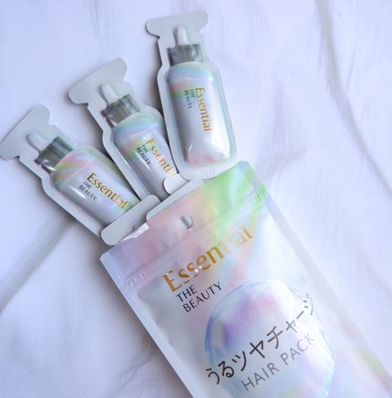 ザビューティ うるツヤチャージヘアパック/エッセンシャル/ヘアマスク・ヘアパックを使ったクチコミ(2枚目)