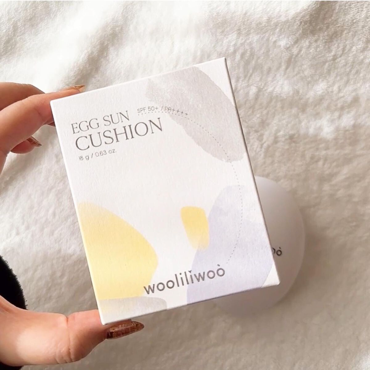 エッグサンクッション/wooliliwoo/日焼け止めローションを使ったクチコミ（3枚目）
