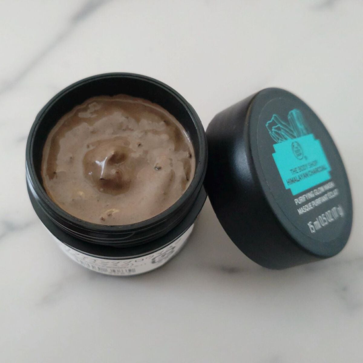 ヒマラヤン チャコール ピュリファインググロウマスク/THE BODY SHOP/洗い流すパック・マスクを使ったクチコミ(2枚目)