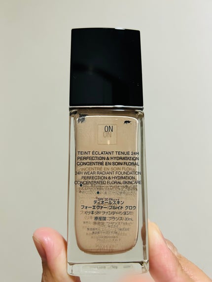 ディオールスキン フォーエヴァー フルイド グロウ/Dior/リキッドファンデーションを使ったクチコミ(2枚目)