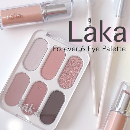 フォーエバー6アイパレット/Laka/アイシャドウパレットを使ったクチコミ(1枚目)
