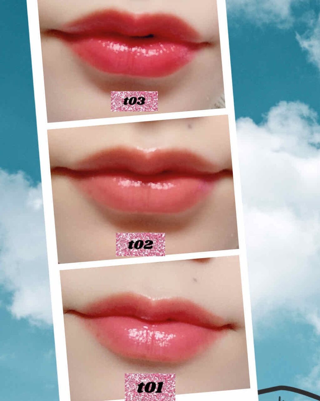 メルティールミナスルージュ（ティントタイプ）/キャンメイク/リップティントを使ったクチコミ（1枚目）