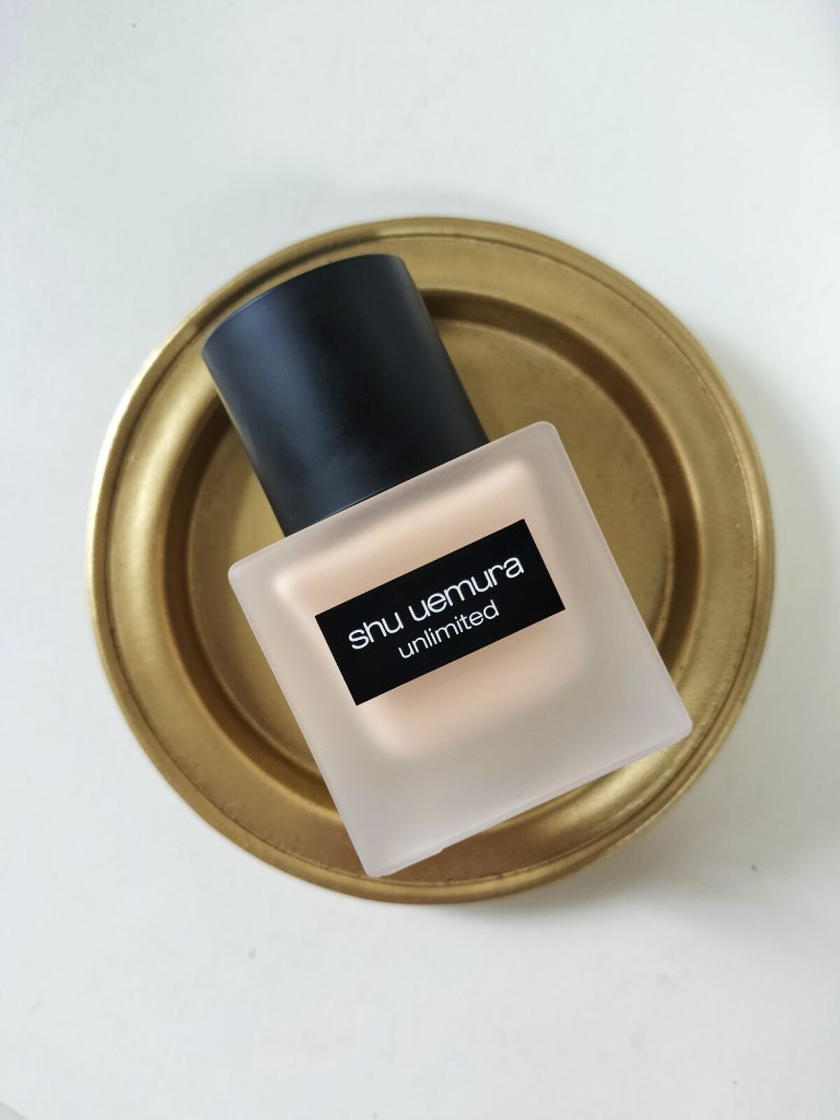 （旧）アンリミテッド ラスティング フルイド/shu uemura/リキッドファンデーションを使ったクチコミ（1枚目）