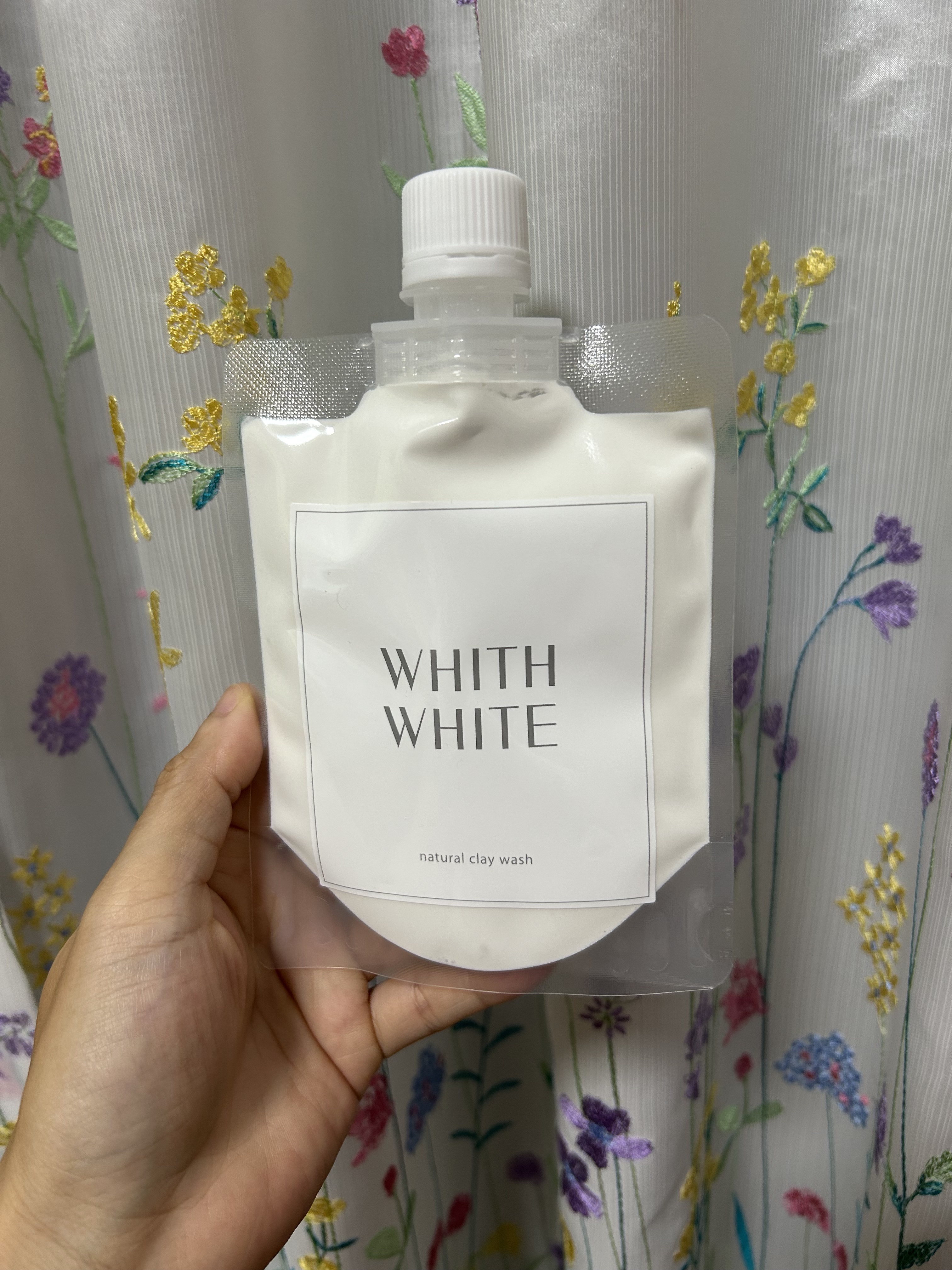 泥洗顔/WHITH WHITE/洗顔フォームを使ったクチコミ（1枚目）