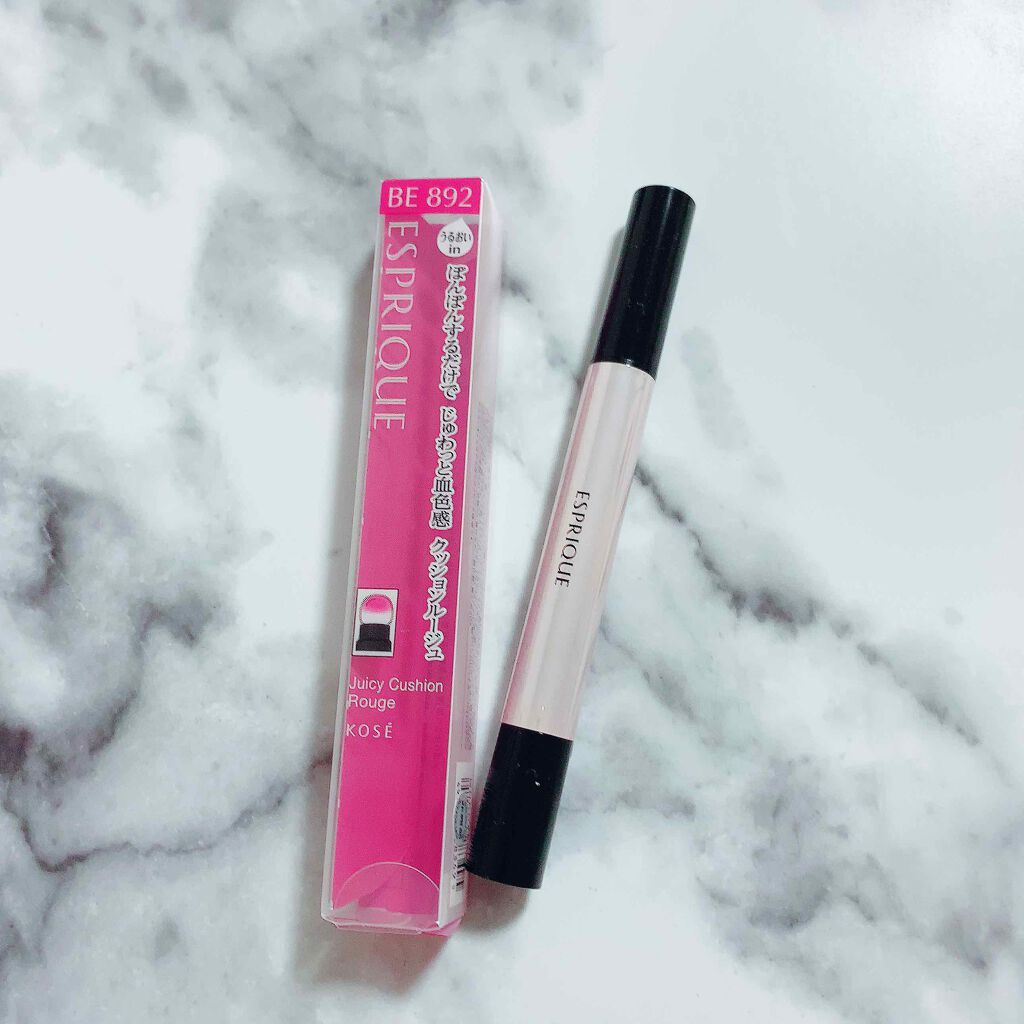 ジューシー クッション ルージュ/ESPRIQUE/口紅を使ったクチコミ(1枚目)