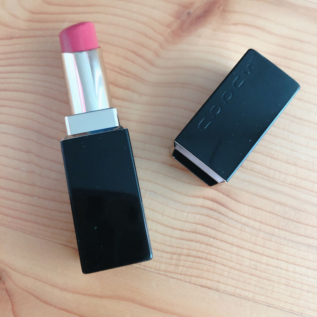 モイスチャー リッチ リップスティック 03 陽紅 -HIBENI/SUQQU/口紅を使ったクチコミ（1枚目）