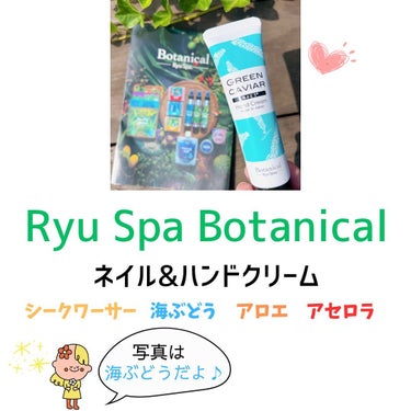 Botanicalネイル&ハンドクリーム 海ぶどう/Ryu Spa/ハンドクリームを使ったクチコミ（2枚目）