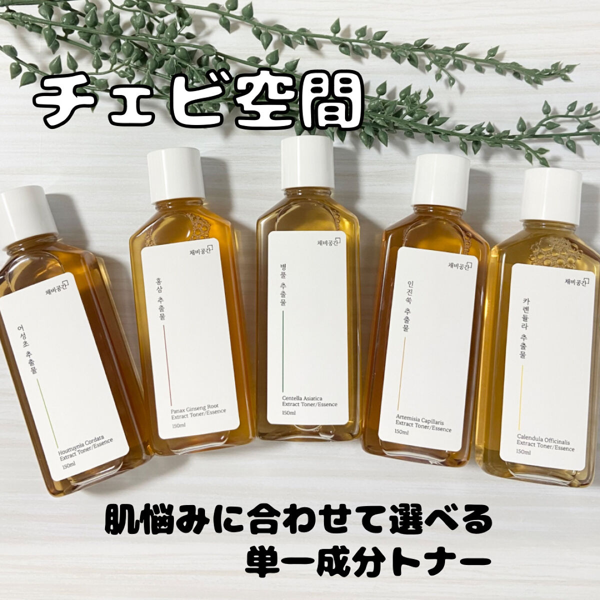 スキンケアトナー/CHAEB GONGGAN/化粧水を使ったクチコミ（1枚目）