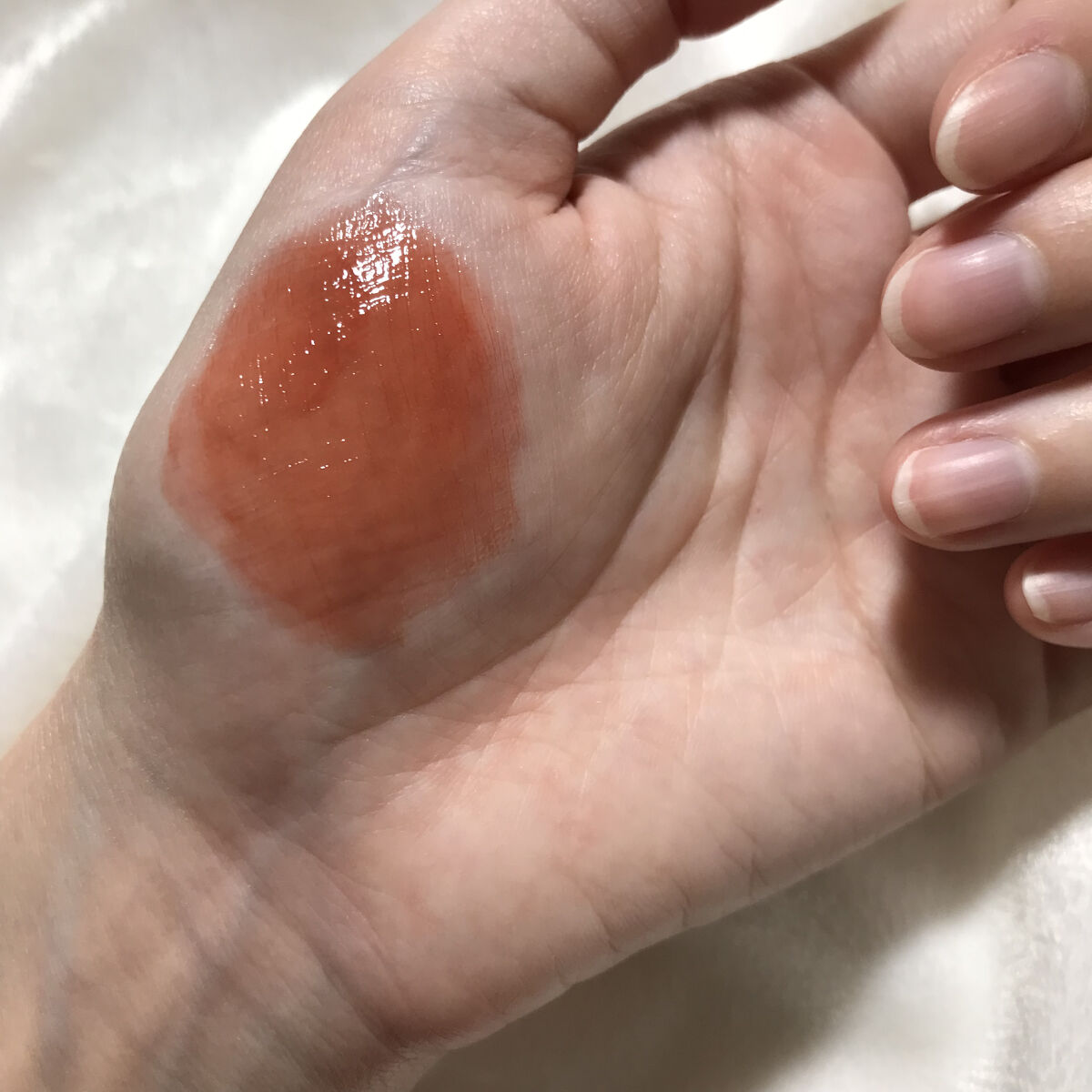 フルーティーグラムティント 117 ゼタ/Laka/リップティントを使ったクチコミ（3枚目）