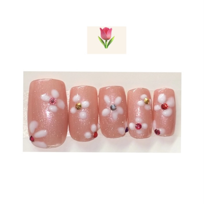 ジェルネイル（ライト対応）/セリア/ジェルネイルを使ったクチコミ（3枚目）