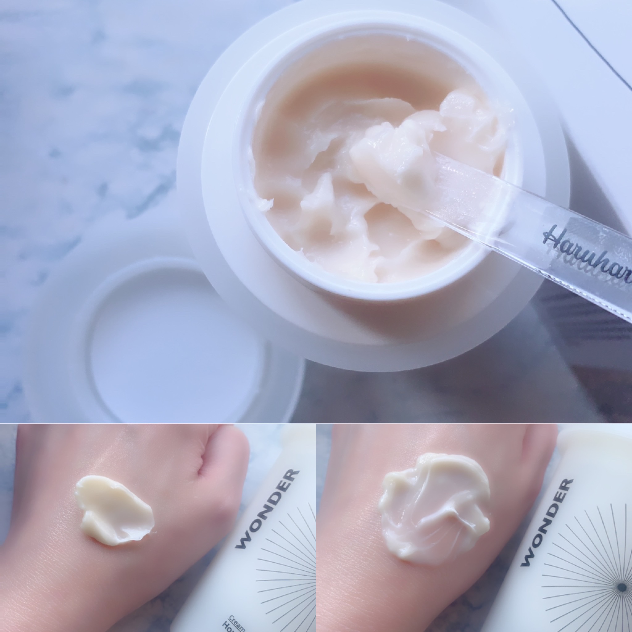 haruharu wonder ハルハルワンダーHGRクリームのクチコミ「Haruharu Wonder


コーヒーみたいな容器が可愛いフェイスクリーム☕️
置いてお.....」（3枚目）