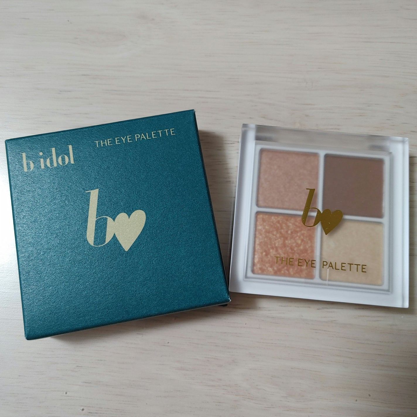 THE アイパレR/b idol/アイシャドウパレットを使ったクチコミ(1枚目)