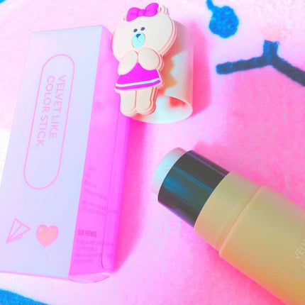 ベルベットライク カラースティック/MISSHA/ジェル・クリームチークを使ったクチコミ(2枚目)